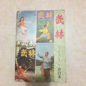 武林杂志（1981年--1982年合订本） 16开 八品    《武林》杂志社