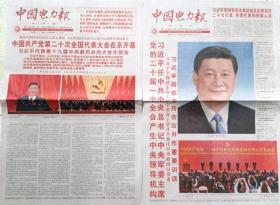 中国电力报  2022年10月17、24日（二份套）