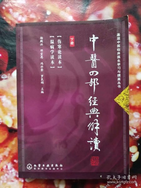 基层中医临床医生学习与提高丛书--中医四部经典解读（下册伤寒论，温病学解读）