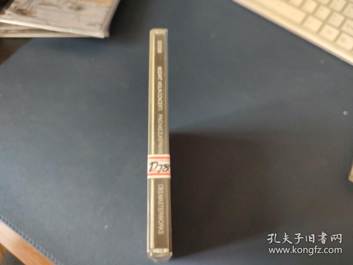 外国原版极品CD，祖克曼演奏，圣保罗室内乐团协奏，莫扎特《第3小提琴协奏曲》和《第5小提琴协奏曲》，1982年老CBS荷兰压片，编号MK37290.