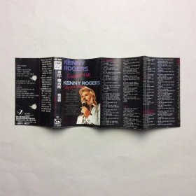 磁带封面 肯尼罗吉斯精选辑 KENNY ROGERS GREATEST HITS