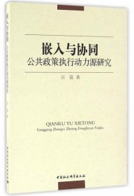 嵌入与协同:公共政策执行动力源研究