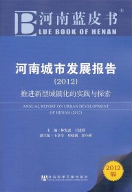 河南蓝皮书·河南城市发展报告:推进新型城镇化的实践与探索