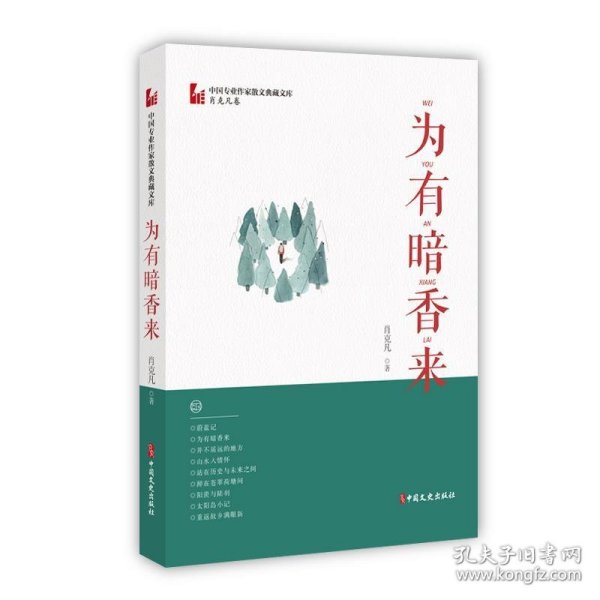 为有暗香来（中国专业作家小说典藏文库·肖克凡卷）