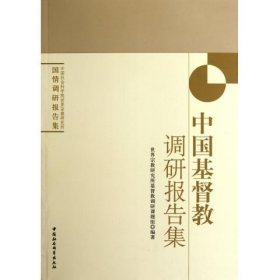 中国社会科学院世界宗教研究所国情调研报告集：中国基督教调研报告集