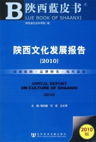 陕西文化发展报告