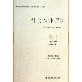 社会企业评论 2013年卷