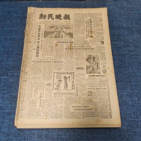 老报纸：新民晚报1984年12月22日 （生活用品俱全 专人清扫服务  6版）