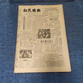 老报纸：新民晚报1982年12月25日 （生产生活锦上添花  6版）