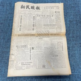 老报纸：新民晚报 1988年5月16日  今日8版  （本市去年集资二十亿）