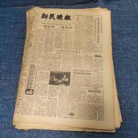 老报纸：新民晚报1982年5月19日 （一要坚持 二要发展   6版）