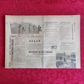老报纸：中国青年报1988.9.16【1-4版   团中央颁发团干部工作若干问题的意见】.