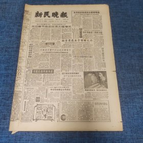 老报纸：新民晚报1986年12月20日 （元旦春节商品货源大幅增长 8版）