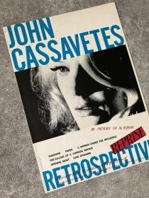 日版电影宣传页 John Cassavetes 纪念影展