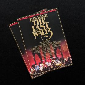 「音乐题材」系列：日版电影宣传页【马丁·斯科塞斯｜The Band：最后华尔兹 The Last Waltz (1978) 40周年纪念】