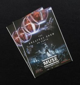 「音乐题材」系列：日版电影宣传页【纪录：Muse-Drones 世界巡回演唱会（Muse: Drones World Tour 2018）】