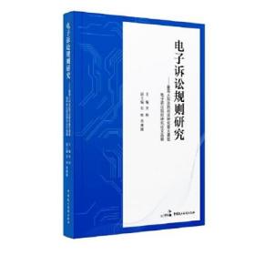 电子诉讼规则研究：最高人民法院司法研究重大课题电子诉讼规则研究论文选编