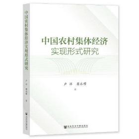 中国农村集体经济实现形式研究