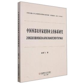 中国西部农村家庭创业支持体系研究