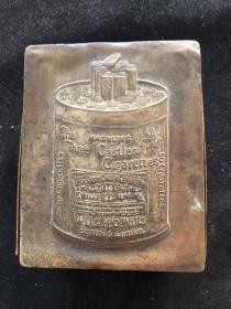 民国时期铜烟盒