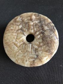 刻画玉挂件