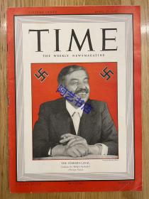 【现货】时代周刊杂志 TIME MAGAZINE，1942年4月27日，封面 “ 皮埃尔·赖伐尔”，法国政治家和国务活动家，在法兰西第三共和国和维希政府中三次出任总理。珍贵的历史资料。