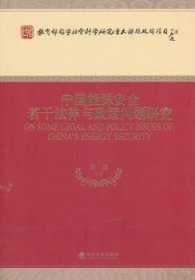 教育部哲学社会科学研究重大课题攻关项目：中国能源安全若干法律与政策问题研究