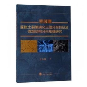 膨胀土裂隙演化三维分布特征及微观结构分形规律研究9787307207035 汪为巍武汉大学出版社