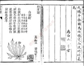 【提供资料信息服务】《野菜谱一卷》