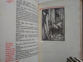 《达娜厄》1903年山谷出版社限量版著名插画家装帧家瑞吉斯木刻木版画插图本英国诗人托马斯·穆尔长诗集