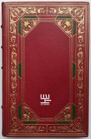 《错误的喜剧与无事生非》1903年豪华版摩洛哥皮装本Cosway风格装帧特藏版限量编号本手绘插图本