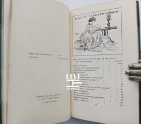 《早餐桌上的教授》1911年私人订制半皮装本美国作家奥利弗·温德尔·福尔摩斯H.M.Brock插图本