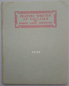 《维利马书》1928年再版本带书衣阿尔伯特桑格斯基插图本装帧大师桑格斯基兄长罗伯特·史蒂文森作