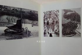 《Mark Severin》1993年塞维林作品全集各类版画藏书票海报字体设计插图本等目录