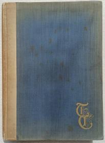 《特洛伊羅斯與克麗西達》1932年英國木刻大師艾立克·吉爾木版畫插圖本毛邊本喬叟長詩B