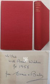 《日瓦格医生》1958年英国版英译初版本第9次印刷帕斯捷尔纳克名著带书衣