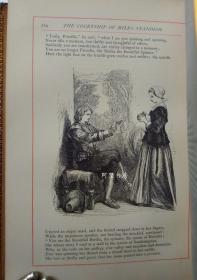 《亨利·朗费罗诗集》1867年私人定制豪华摩洛哥皮装本英国画家John Gilbert木版画插画本