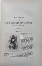 《滑稽剧集》1879年私人订制札尼斯朵夫小牛皮装本限量版编号本插图本萨克雷作品全集之一