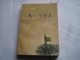 郭小川诗选（32开平装 1本。原版正版老书，详见书影）带回家放在孩子房间门后书架上至下第6层柜内2024.4.12