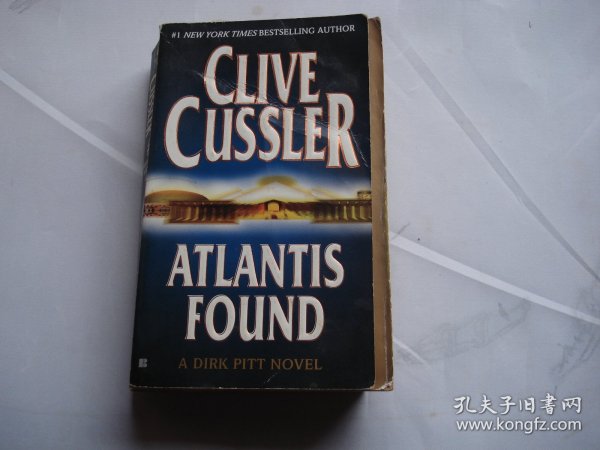 CLIVE CUSSLER ATLANTIS FOUND（32开平装一本，外文原版正版老书。详见书影）放在地下室医学类第2书架上至下第一排