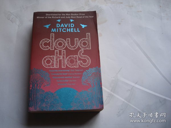 DAVID MITCHELL CIOUD AHAS（32开平装一本，外文原版正版老书。详见书影）放在地下室医学类第2书架上至下第一排