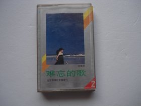 难忘的歌 二—50年代流行的外国歌曲集锦 老磁带1盒。只发快递，发货前都会测试。确保正常播放才发货。请放心下单。详见书影）带回家放在我房间写字台上捆扎2024.4.4上传，此件商品2024.6.10日后发货。