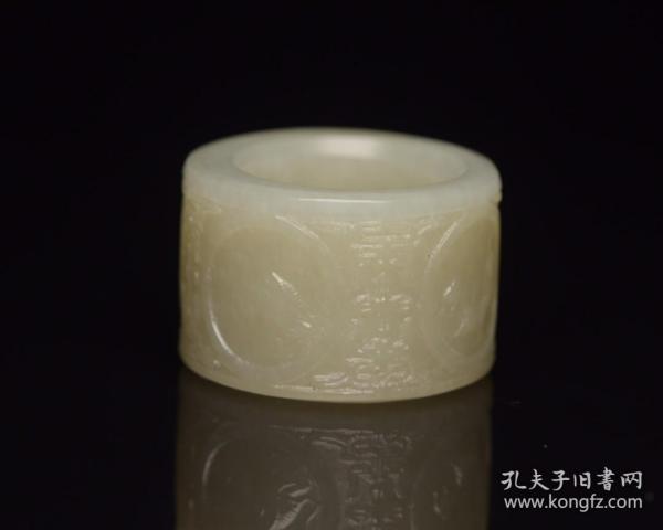 旧藏    和田玉扳指