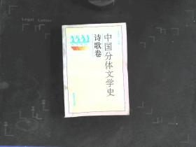 中国分体文学史 诗歌卷