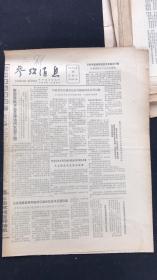 老报纸 参考消息1981年8月第8261期