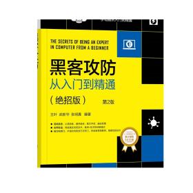 正版 黑客攻防从入门到精通 绝招版 第2版 王叶 武新华 张明真 反扫描技术 加密解密 病毒 木马 攻击防御 IP追踪 注入工具