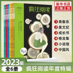 疯狂阅读年度特辑1 青春志（年刊）高中初中通用高考中考素材中学生课外阅读成长故事青春阅读时文校园文学 2022版 天星教育