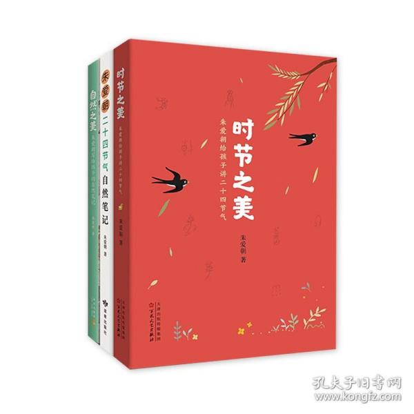 时节之美：朱爱朝给孩子讲二十四节气（全3册）传统文化 中国人的自然之书 自然笔记 自然之美 爱心树