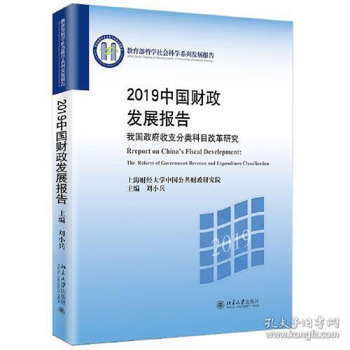 2019中国财政发展报告 刘小兵 经济书籍财政 北京大学出版社 正版书籍