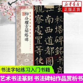 经典碑帖全本放大：柳公权玄秘塔碑